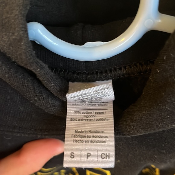 Star Wars Vintage Look Logo Black Hoodie Hooded Sweatshirt Men’s Small - Picture 2 of 3